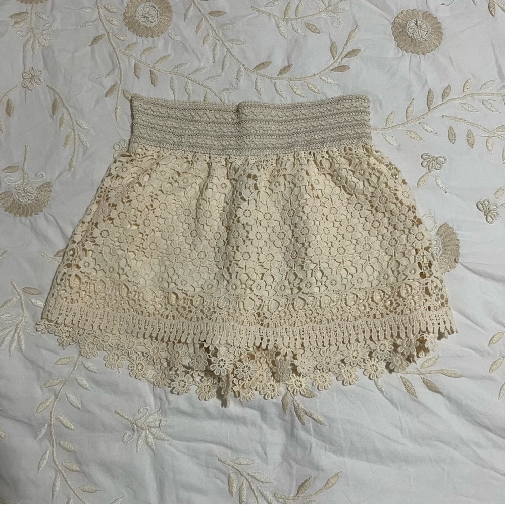 Beautees Beige Skort, L (12)